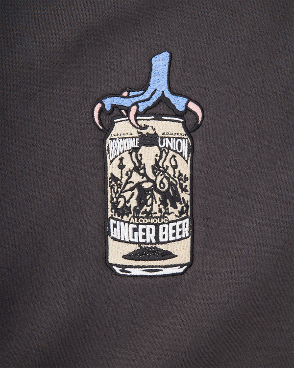 BU Ginger Beer Claw Hoodie - Washed Black