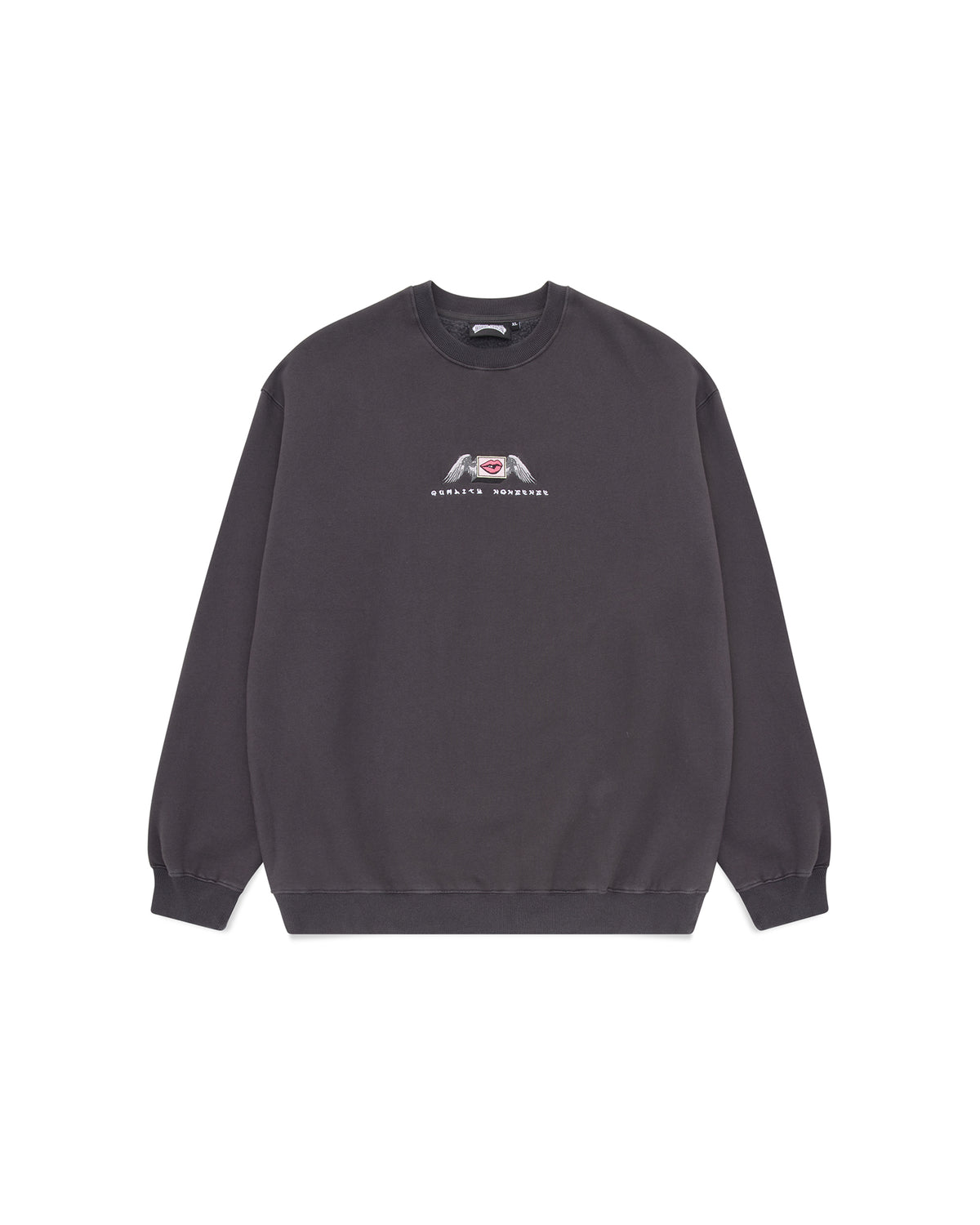 BU Quality Nonsense Core Crew - Washed Black