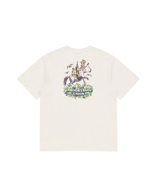 BU Pink Elephant Tee - Cream