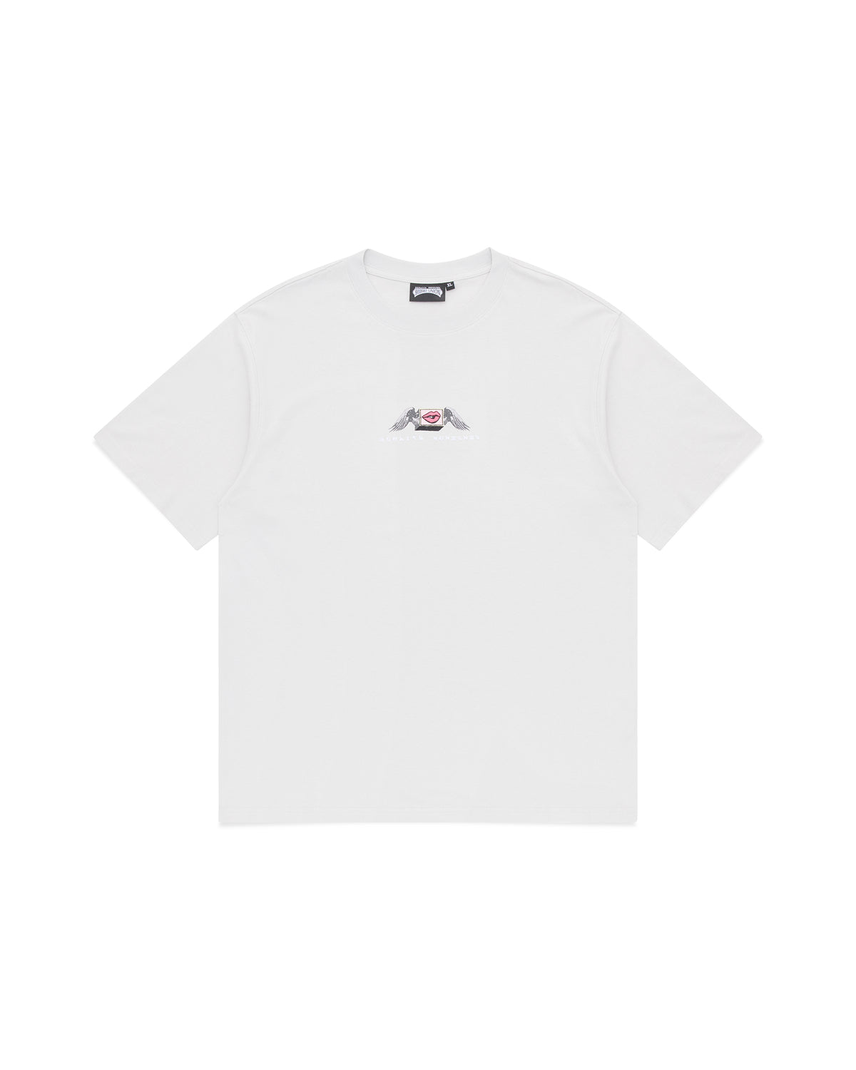 BU Quality Nonsense Embroidery Core Tee - Cement