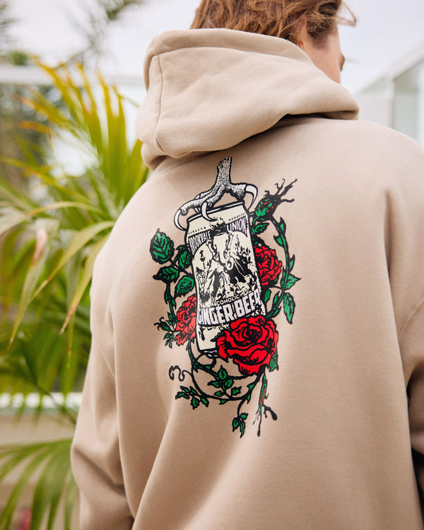 BU Ginger Beer Claw Hoodie - Bone
