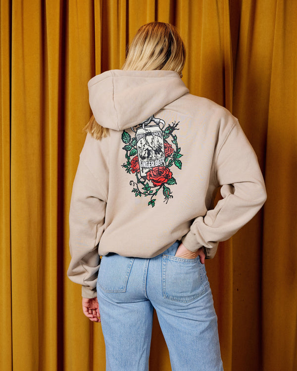 BU Ginger Beer Claw Hoodie - Bone