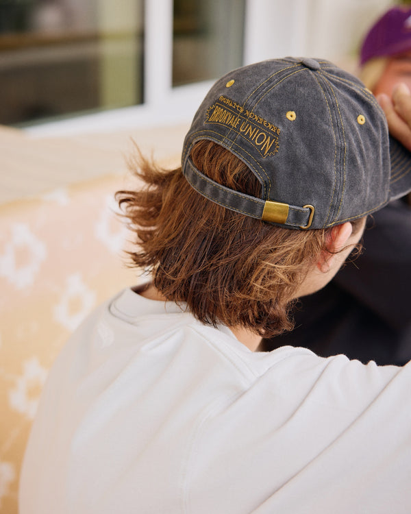 BU Quality Nonsense Cap - Washed Black