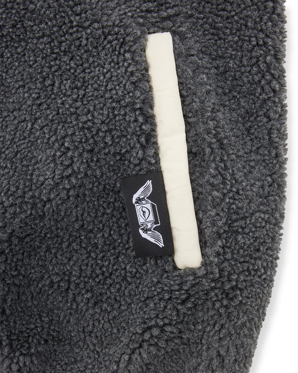 BVU Sherpa 1/4 Zip Fleece Black