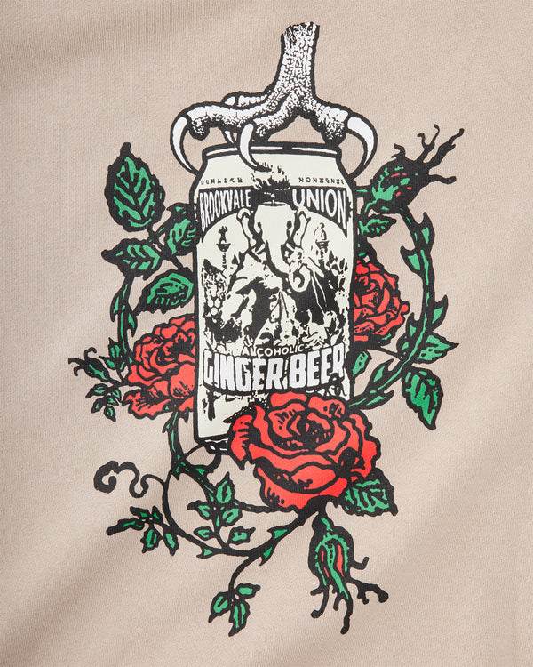 BU Ginger Beer Claw Hoodie - Bone