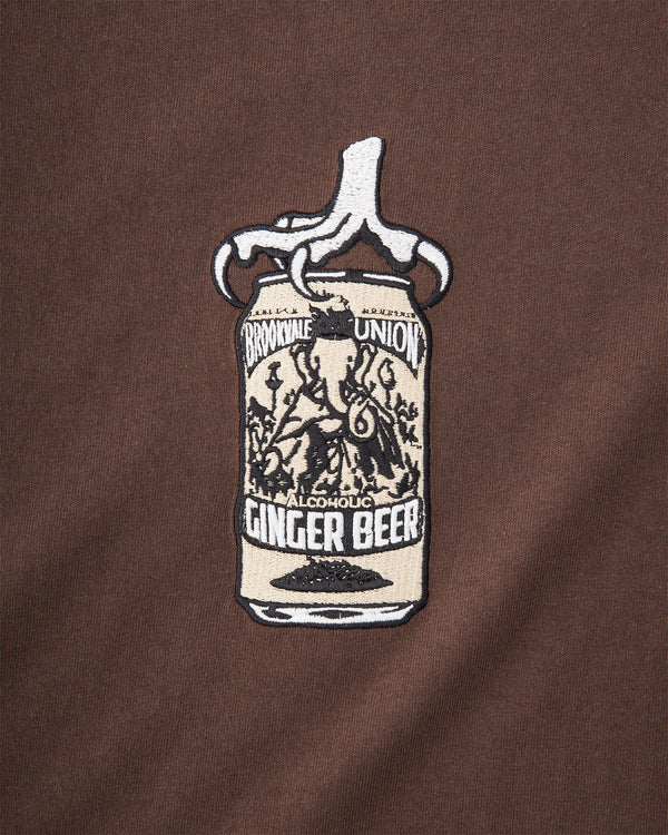 BU Ginger Beer Claw Tee - Chocolate