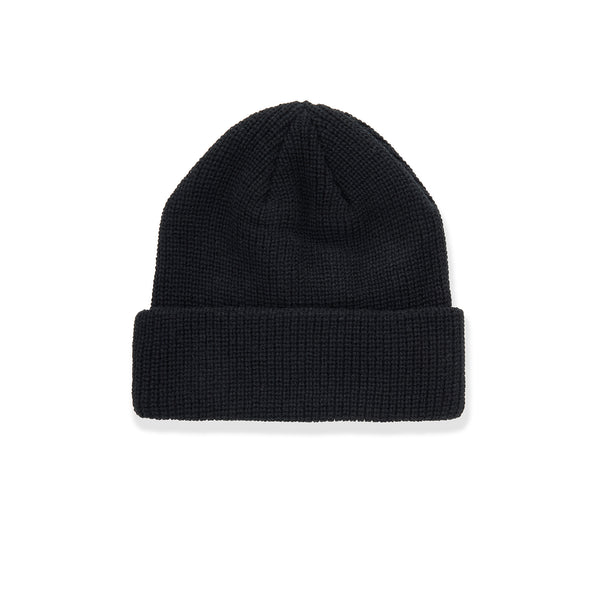 BU Logo Embroidered Beanie - Black