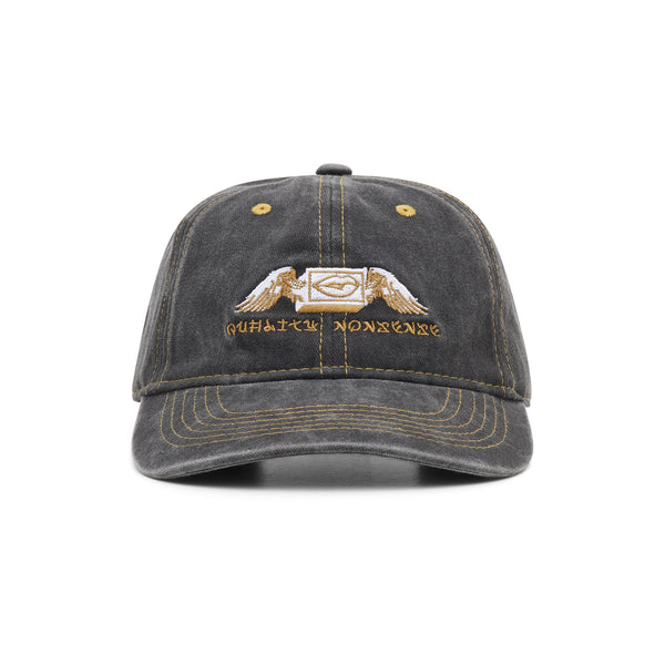 BU Quality Nonsense Cap - Washed Black