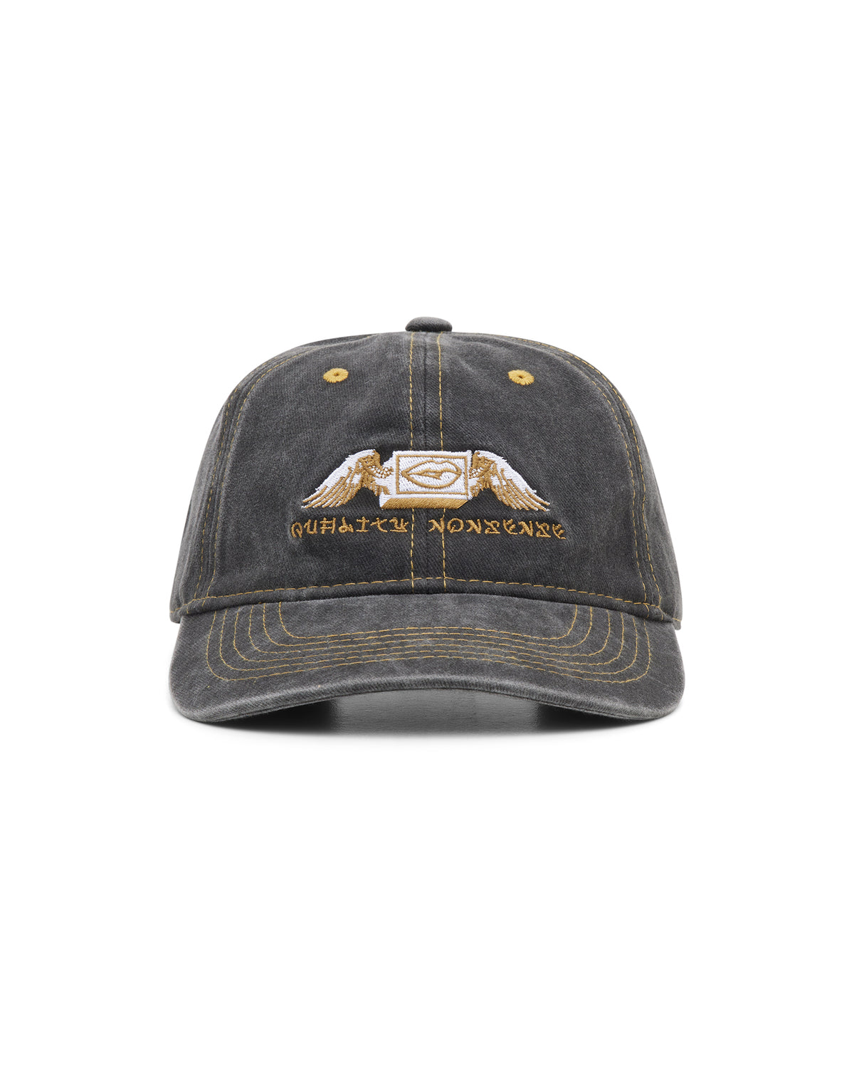 BU Quality Nonsense Cap - Washed Black