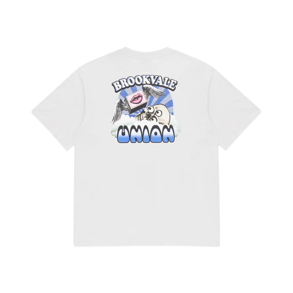 BU Skull Tee - Cement