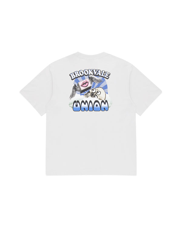 BU Skull Tee - Cement