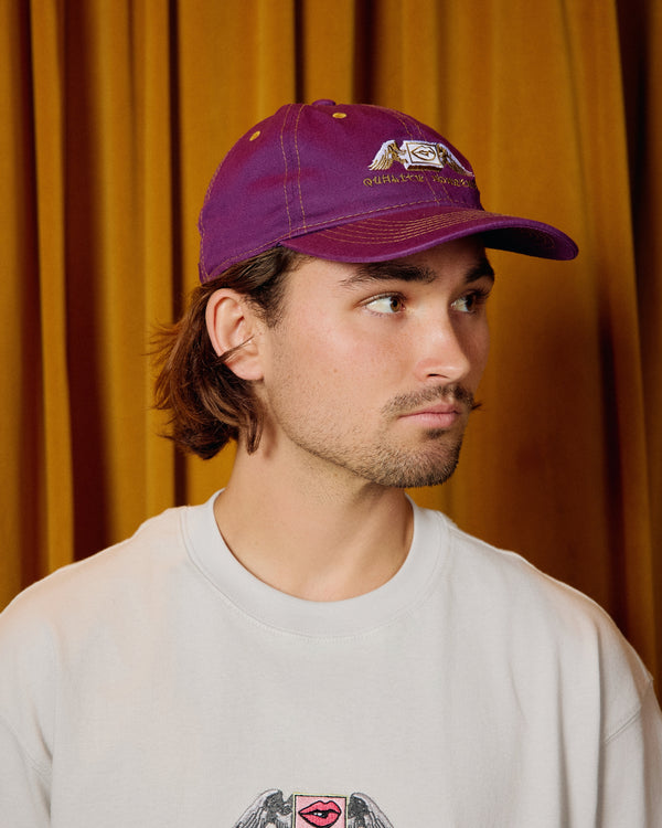 BU Quality Nonsense Cap - Washed Purple