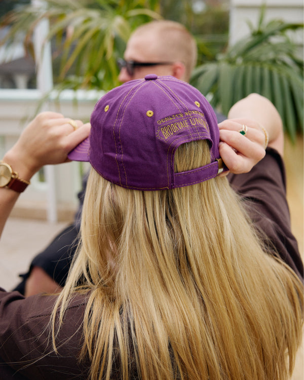 BU Quality Nonsense Cap - Washed Purple